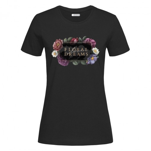 T-Shirt donna "Floral love...